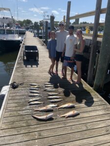 Bobs bait and tackle charter fishing trips 