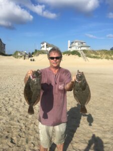 Outer Banks flounder fishing 