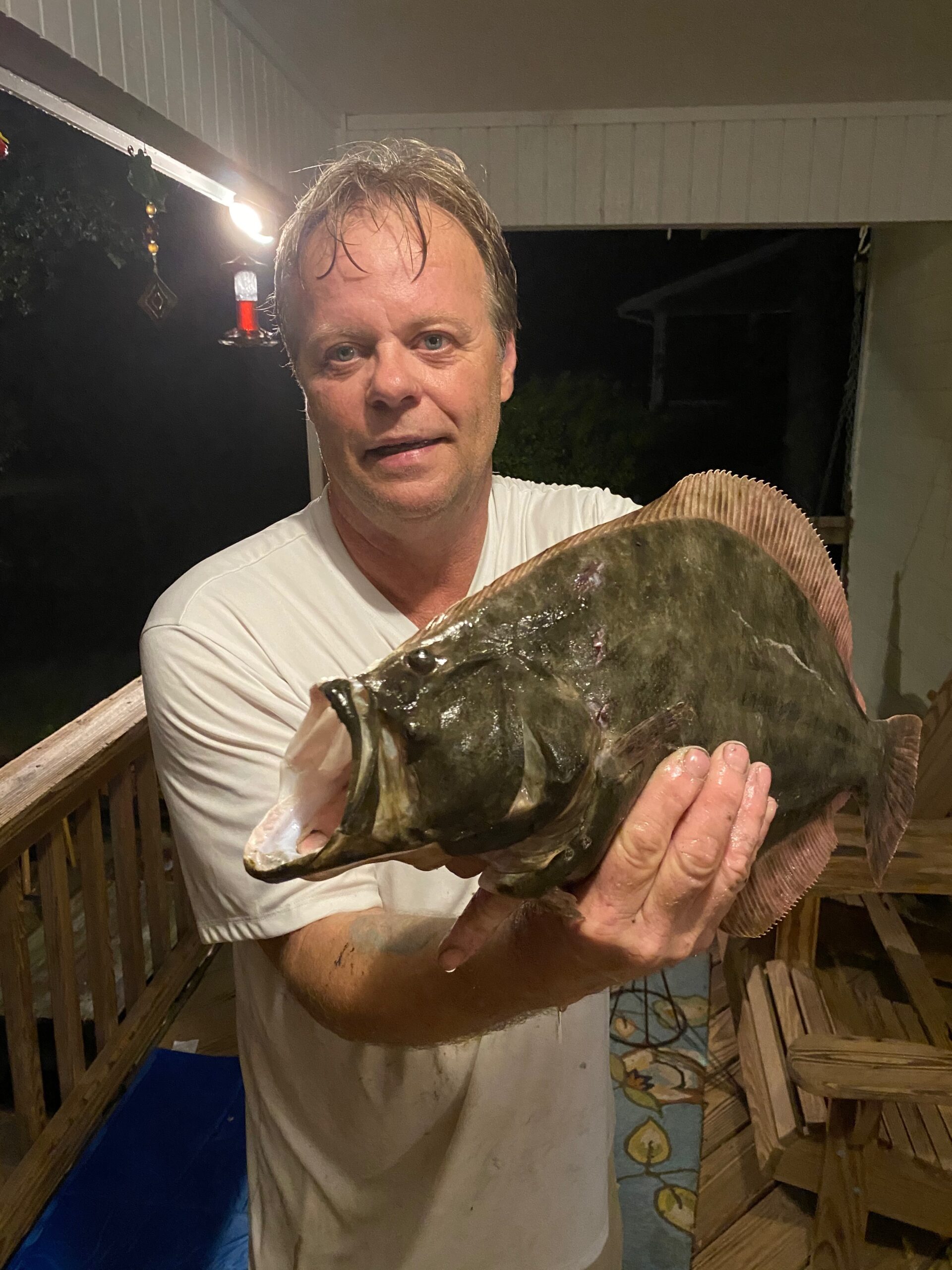 Outer Banks flounder fishing.