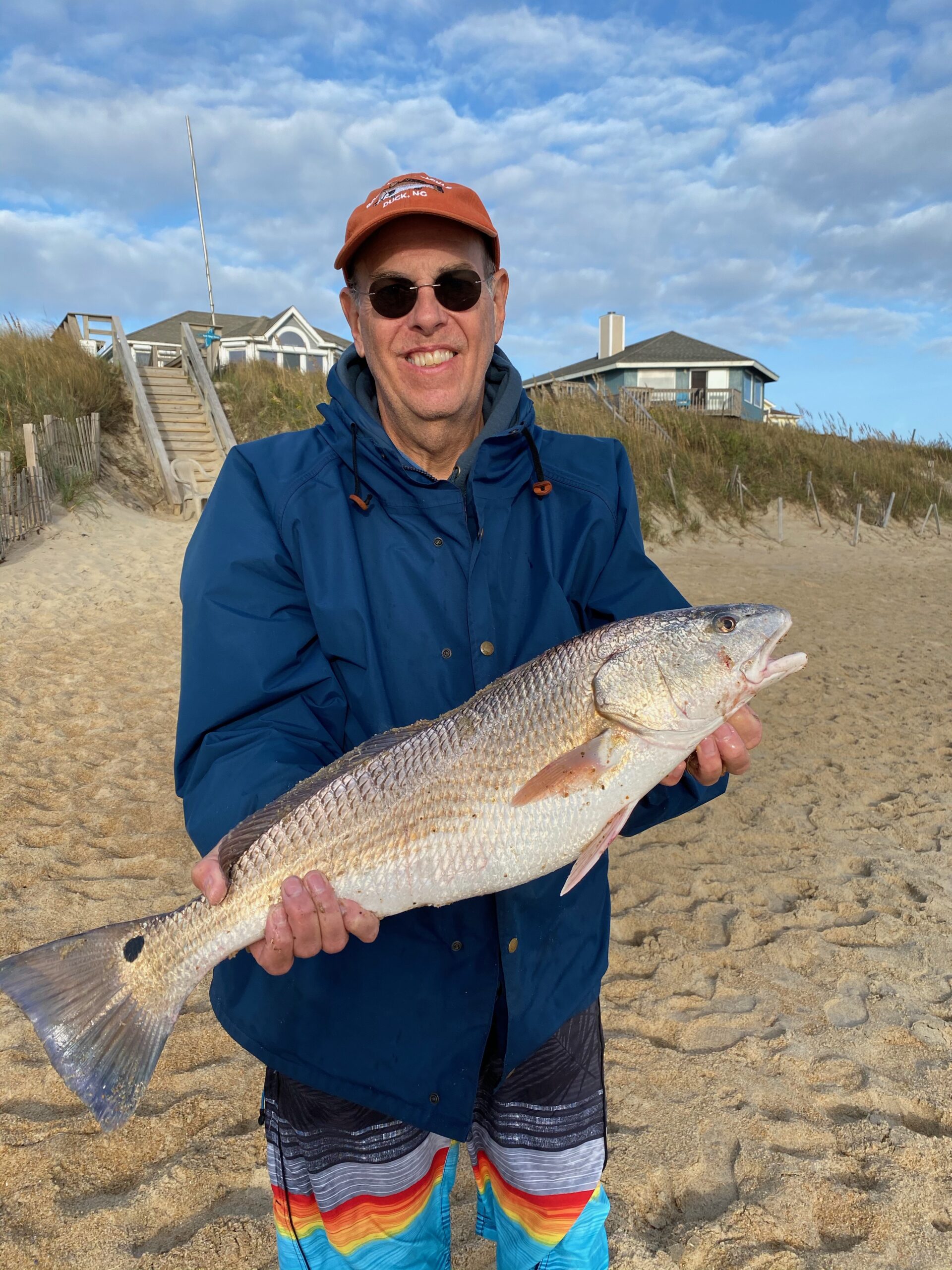 Red drum along OBX beaches