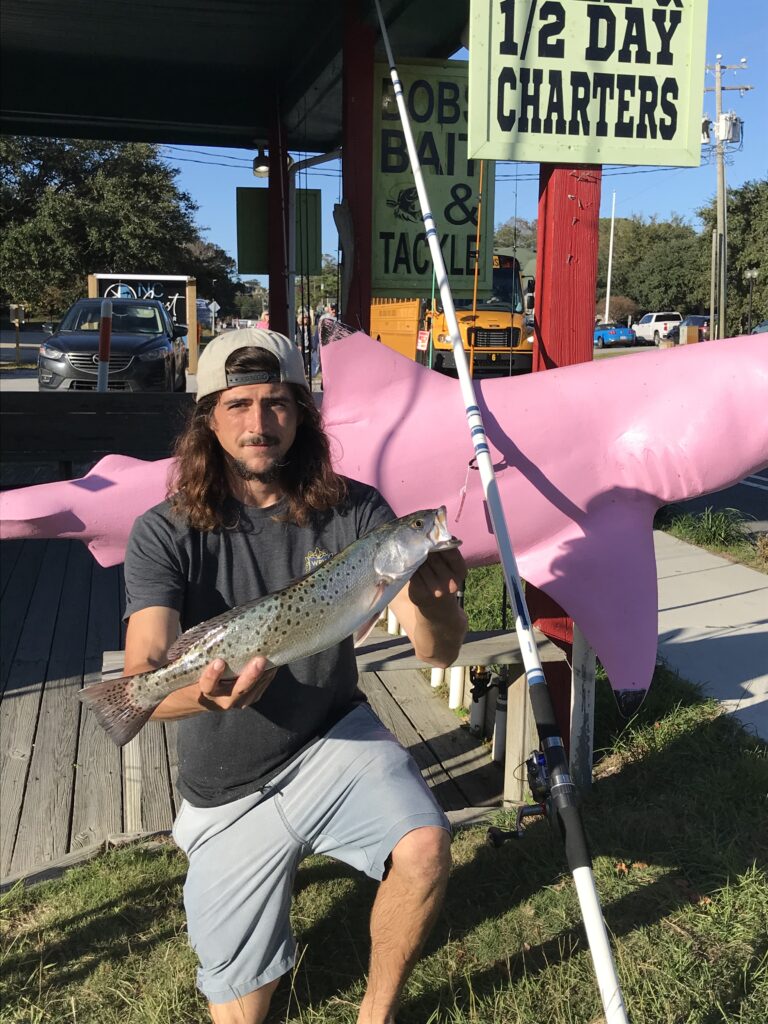 Good Speckled Trout Fishing In Kitty Hawk 11/10/20 Bob's Bait & Tackle