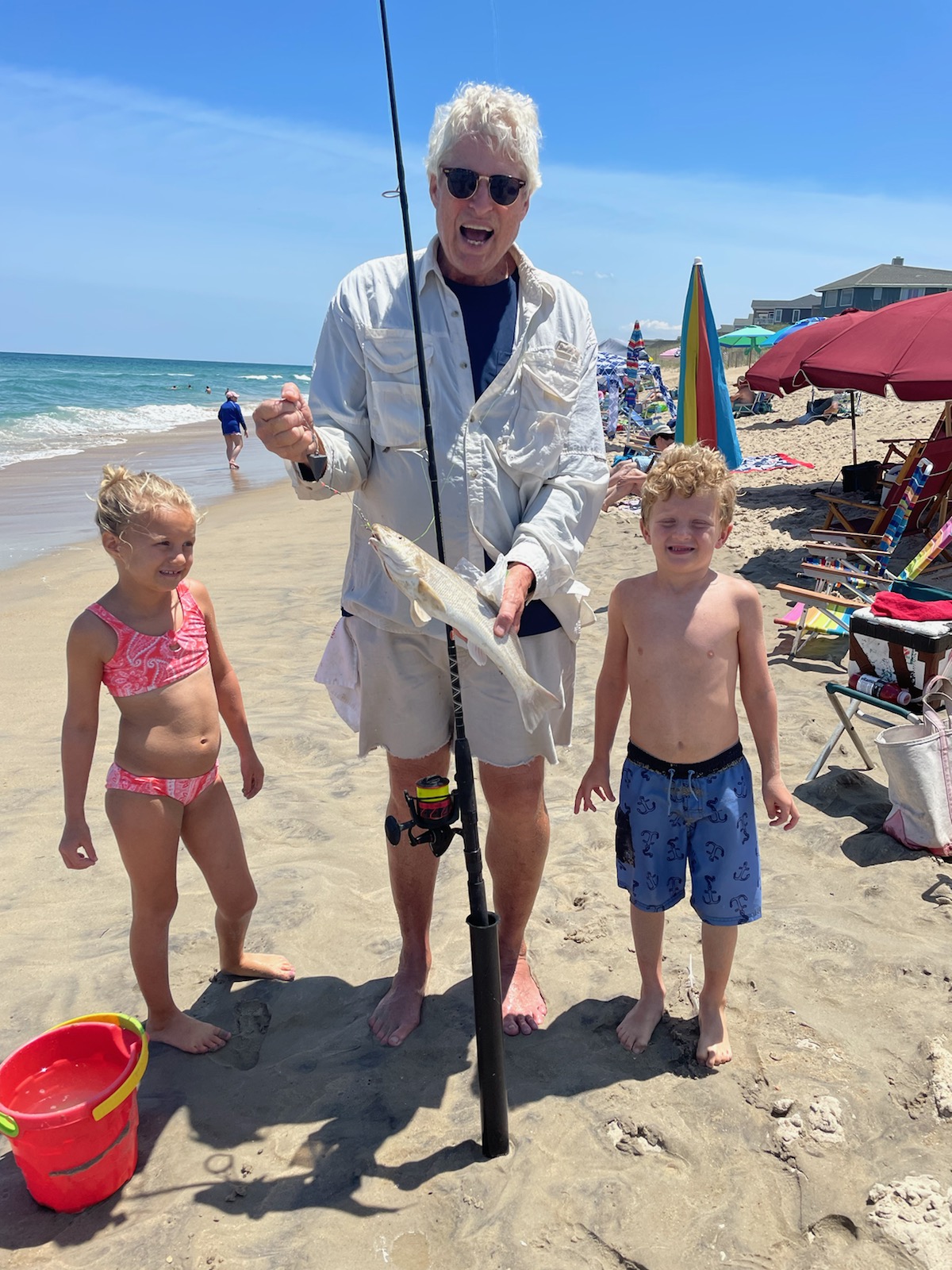 Surf fishing report Duck Outer Banks 