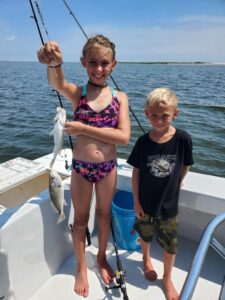Taking kids fishing on the Outer Banks 
