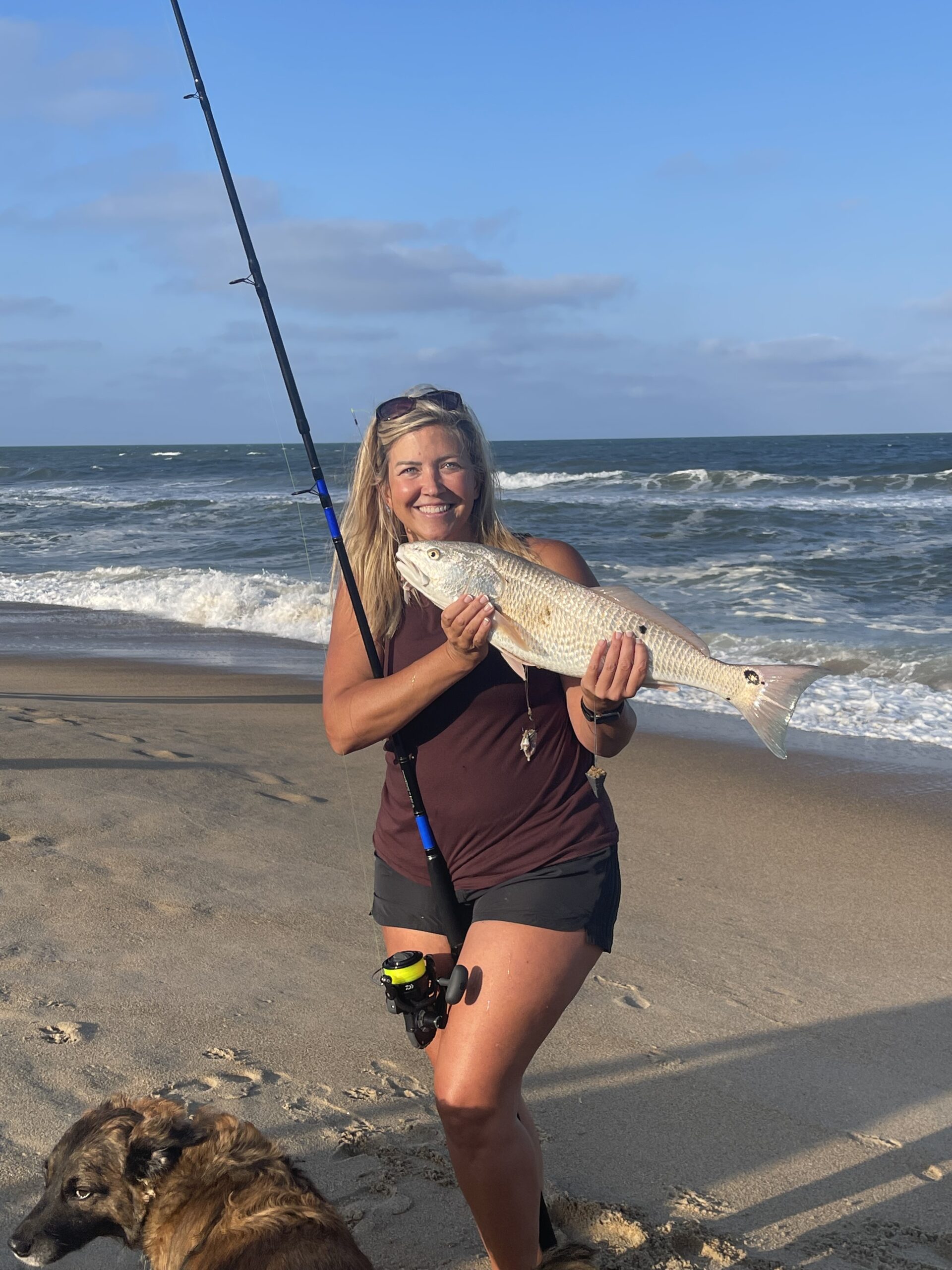 Outer Banks Red Drum fishing.