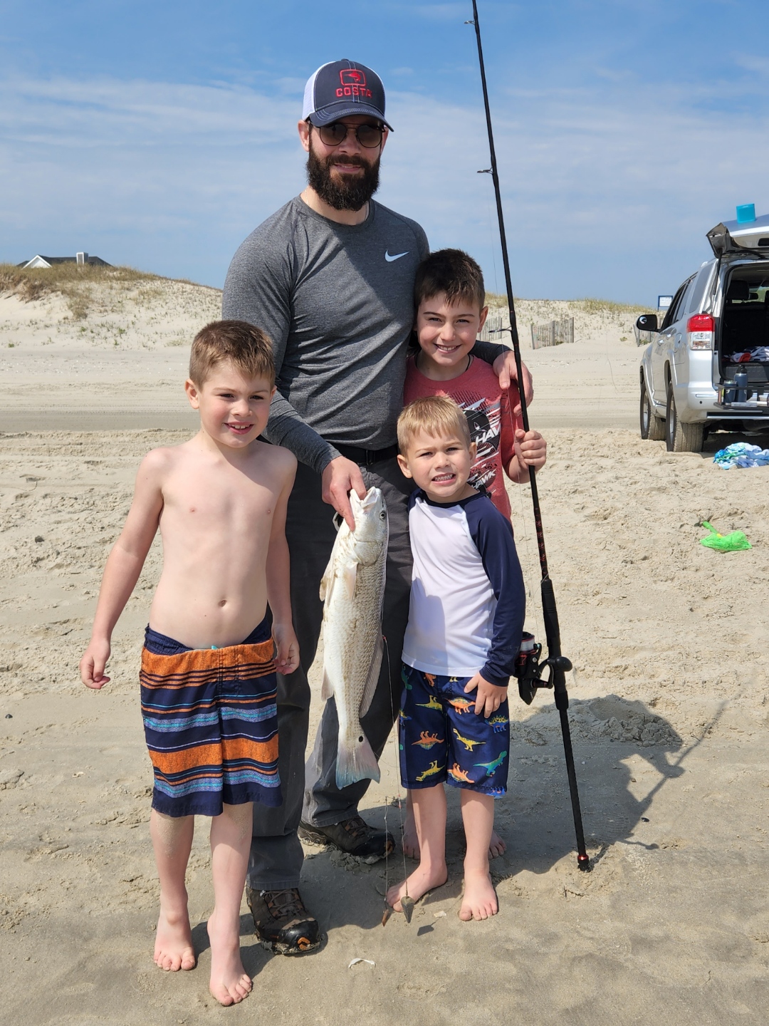 Outer Banks surf fishing