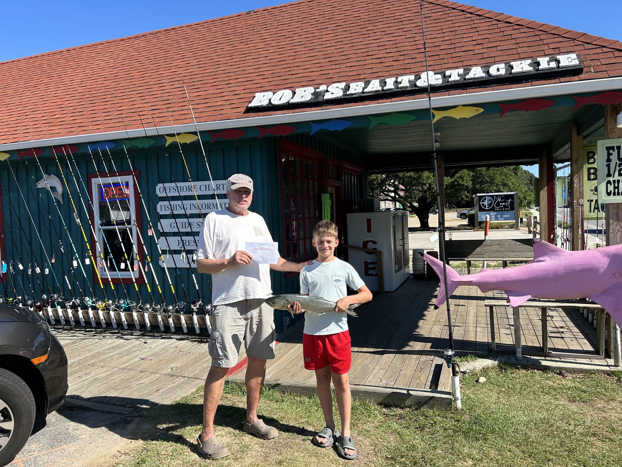 Great surf fishing in duck and Corolla