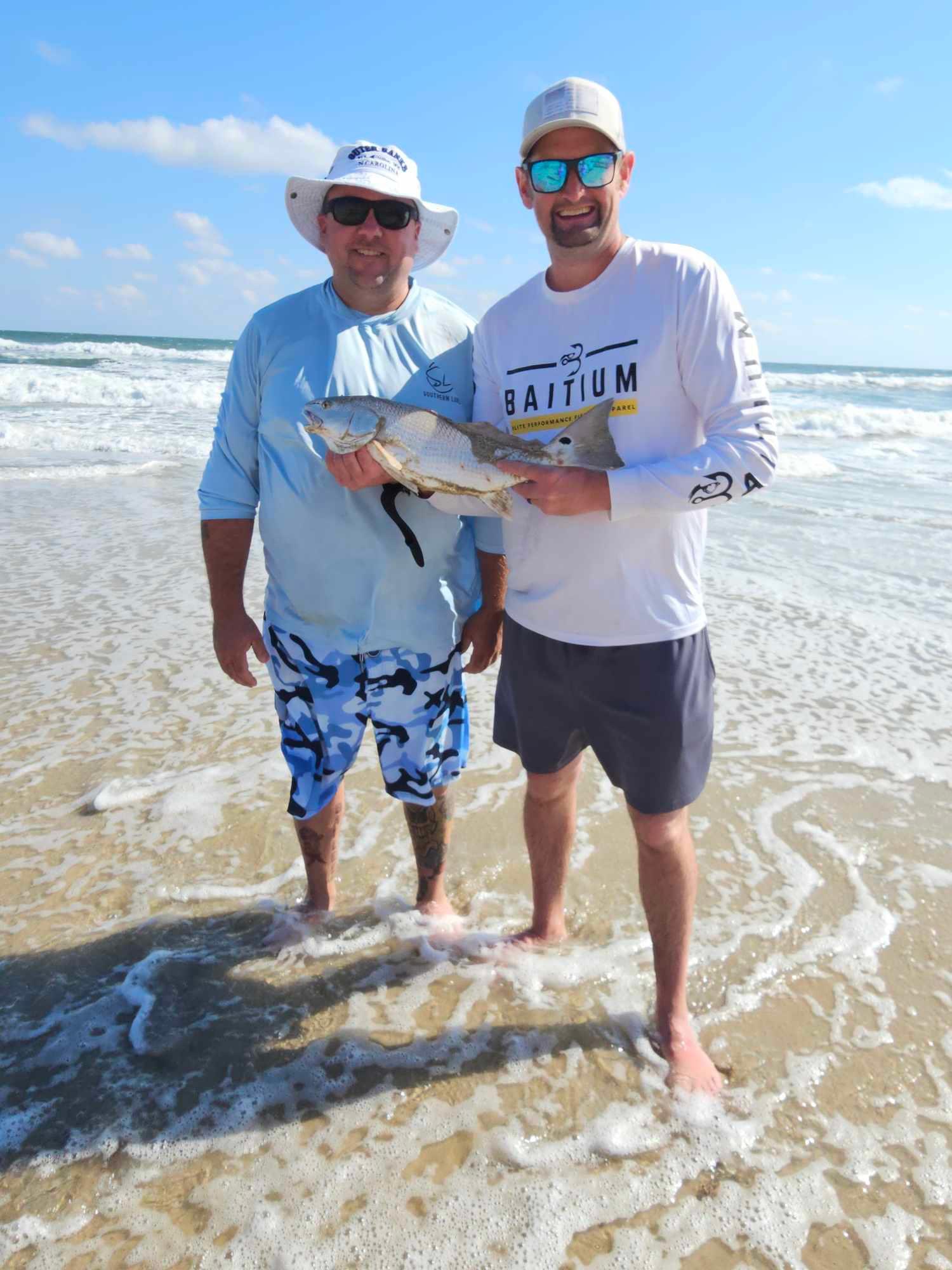 Catching good variety of fish on Obx