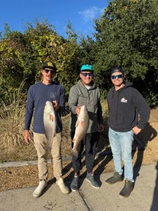 Great Fishing from Duck beach. 