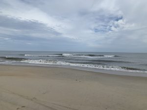 Surf fishing Duck NC 