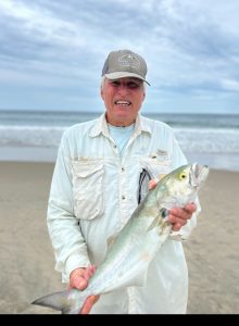 Surf fishing in Duck Nc