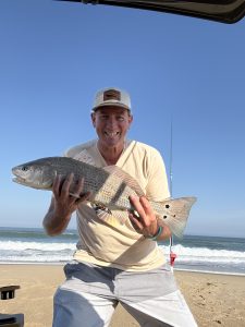 Great surf fishing on the Outer Banks 